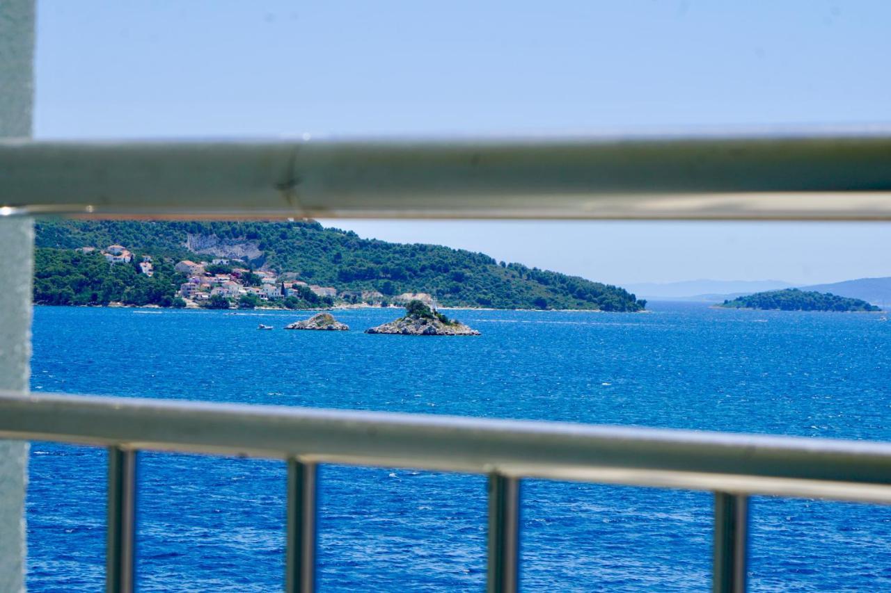 Trogir-Luxury Villa Sapphirus Seget Vranjica Kültér fotó
